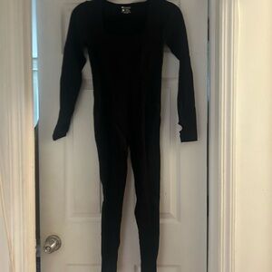 Black Long Sleeve Jumpsuit